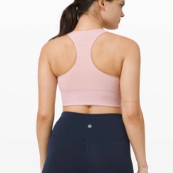 Lululemon Ebb to Train Bra Porcelain Pink - Picture 3 of 12
